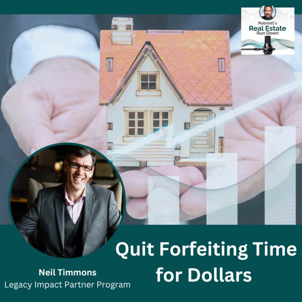 Longing to quit forfeiting time for dollars, Neil moved into real estate investing. While he still owns a company that completes wholesale, novation, and rehab transactions, Neil’s passion is cash flow investing in commercial real estate. Like so many other investors, Neil began with single-family homes but has progressed into assets consisting of apartments, offices, and industrial space.

In today’s episode, Neil is going to share his story of what brought him into real estate investing, why he does what he does, and how to help you quit forfeiting time for dollars.